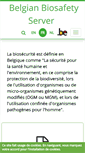 Mobile Screenshot of biosecurite.be